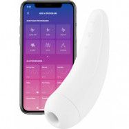 Satisfyer Connect: Curvy 2+, Air Pulse Stimulator + Vibration, vit