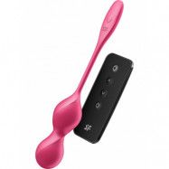 Satisfyer Connect: Love Birds 2, Vibrating Kegel Balls, rosa