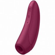 Satisfyer Curvy 1+ Appstyrd Lufttrycksvibrator - Bordeaux