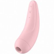 Satisfyer Curvy 2+ Appstyrd Lufttrycksvibrator - Ljusrosa