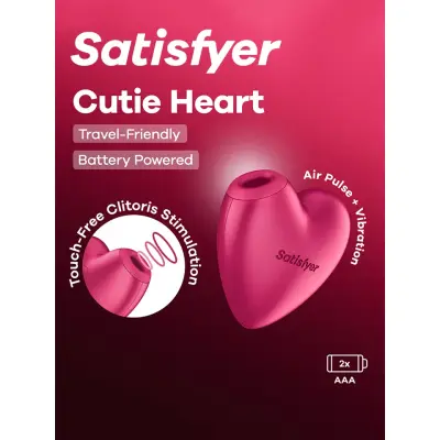 Satisfyer Cutie Heart Battery Powered