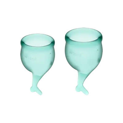 Satisfyer Feel Secure Menskopp, Grön