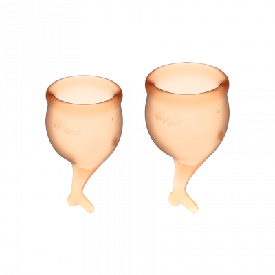 Satisfyer Feel Secure Menskopp, Orange