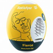 Satisfyer Fierce onaniägg - Vit