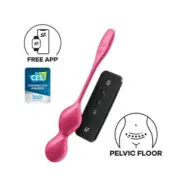 Satisfyer Love Birds 2 Vibrating Kegel Balls + Free App