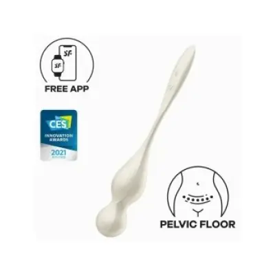 Satisfyer Love Birds Vibrating Kegel Balls White