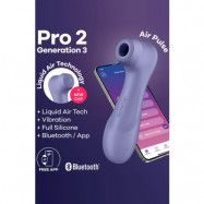 Satisfyer Pro 2 Gen. 3 With Liquid Air & Bluetooth App Purple