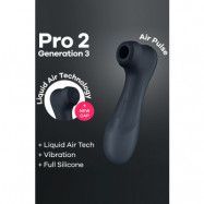 Satisfyer Pro 2 Generation 3 With Liquid Air Black