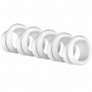 Satisfyer Pro Penguin Next Generation Silikon Sughuvud 5-Pack - White