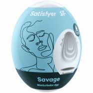 Satisfyer Savage Onaniägg - Vit