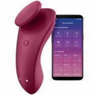 Satisfyer Sexy Secret Connect App - Bordeaux