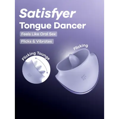 Satisfyer Tongue Dancer Flicking Clitoral Stimulator
