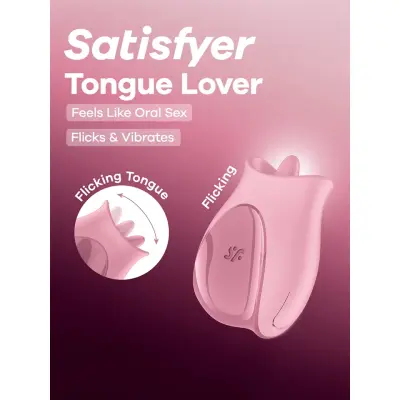 Satisfyer Tongue Lover Flicking Clitoral Stimulator