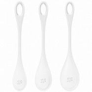 Satisfyer Yoni Power 1 Kegelbolls-set   - Vit