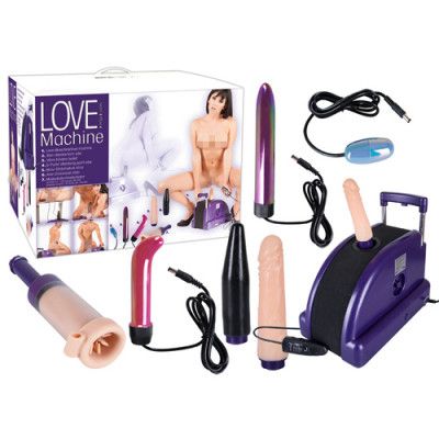 LOVE MACHINE SEXMASKIN - Med Många Delar - You2Toys