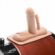 LoveBotz Dubbeldildo till Saddle Sexmaskin