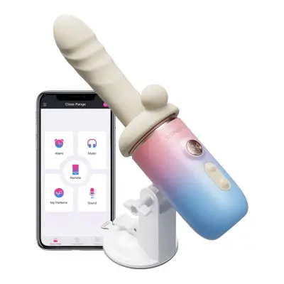 Lovense: Spinel, Bluetooth Portable Thrusting Dildo
