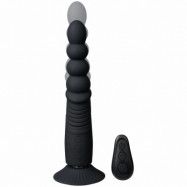 obaie Thrusting Analpärlor Sexmaskin - Black