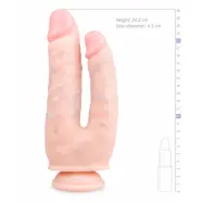 23 CM DOUBLE DILDO - EASY TOYS