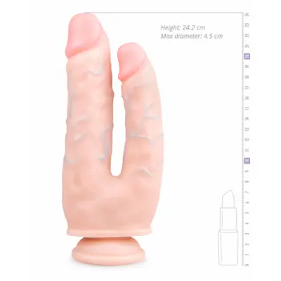 23 CM DOUBLE DILDO - EASY TOYS