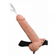 9 inch Hollow Squirting Strap On