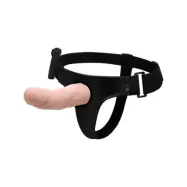 Baile: Ultra Passionate Harness, Hollow Vibrating Strap-on