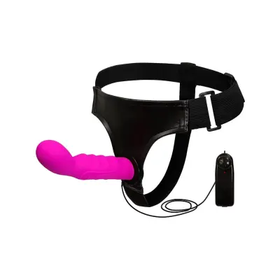 Baile: Ultra Passionate Harness, Vibrating Strap-on