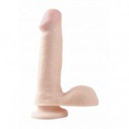 Basix 6 Inch Dong with Suction Cup Flesh