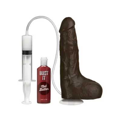 Bust It Squirting Realistic Cock Chocolate