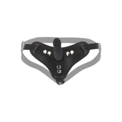 Taboom Strap-On Harness With Dong Small Black