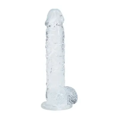 Crystal Clear dildo 13 cm, Clear