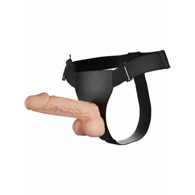 Baile: Ultra Harness with Multi-Speed Strap-On, 24 cm