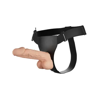 Baile: Ultra Harness with Multi-Speed Strap-On, 24 cm