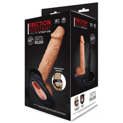 Erection Assistant Hollow Strap-On 24 cm