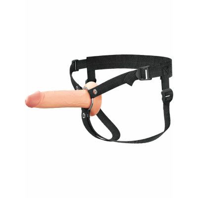 Fantasy X-Tensions Elite: Hollow Silicone Strap-On, 19 cm