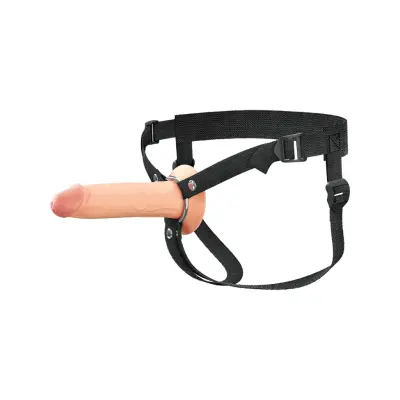 Fantasy X-Tensions Elite: Hollow Silicone Strap-On, 19 cm