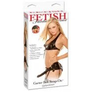FETISH FANTASY GARTER BELT STRAP-ON SET -