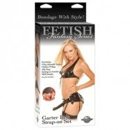 FETISH FANTASY GARTER BELT STRAP-ON SET