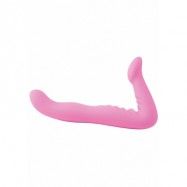 FF ELITE 8" STRAPLESS STRAP-ON PINK