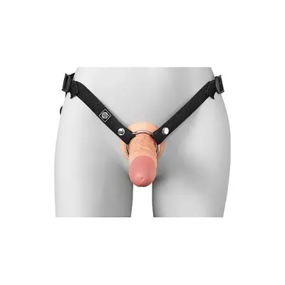 Hollow Silicone Strap-On 15 cm