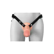 Hollow Silicone Strap-on 20 cm