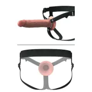 Hollow Silicone Strap-on 23 cm