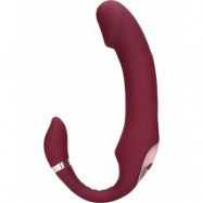 Loveline: Bendable Vibrating Strapless Strap-On