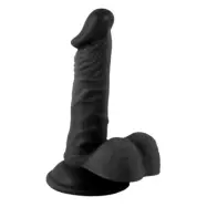 Mr. Rude Realistic Penis Black 16,5 cm