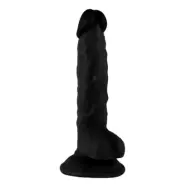 Mr. Rude Realistic Penis Black 17,8 cm