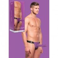 Ouch! Hollow Design Strap-On - Purple