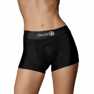 Ouch! Vibrating Strap-on Boxer-M/L