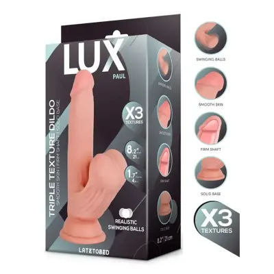 Paul Triple Density Swinging Balls Dildo 21 cm