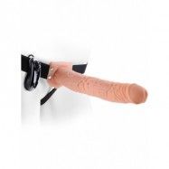 Pipedream Fetish Fantasy: 11 inch Vibrating Hollow Strap-On