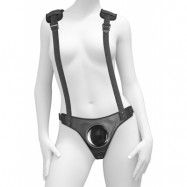 Pipedream: Body Dock Harness System, Strap-On Suspenders